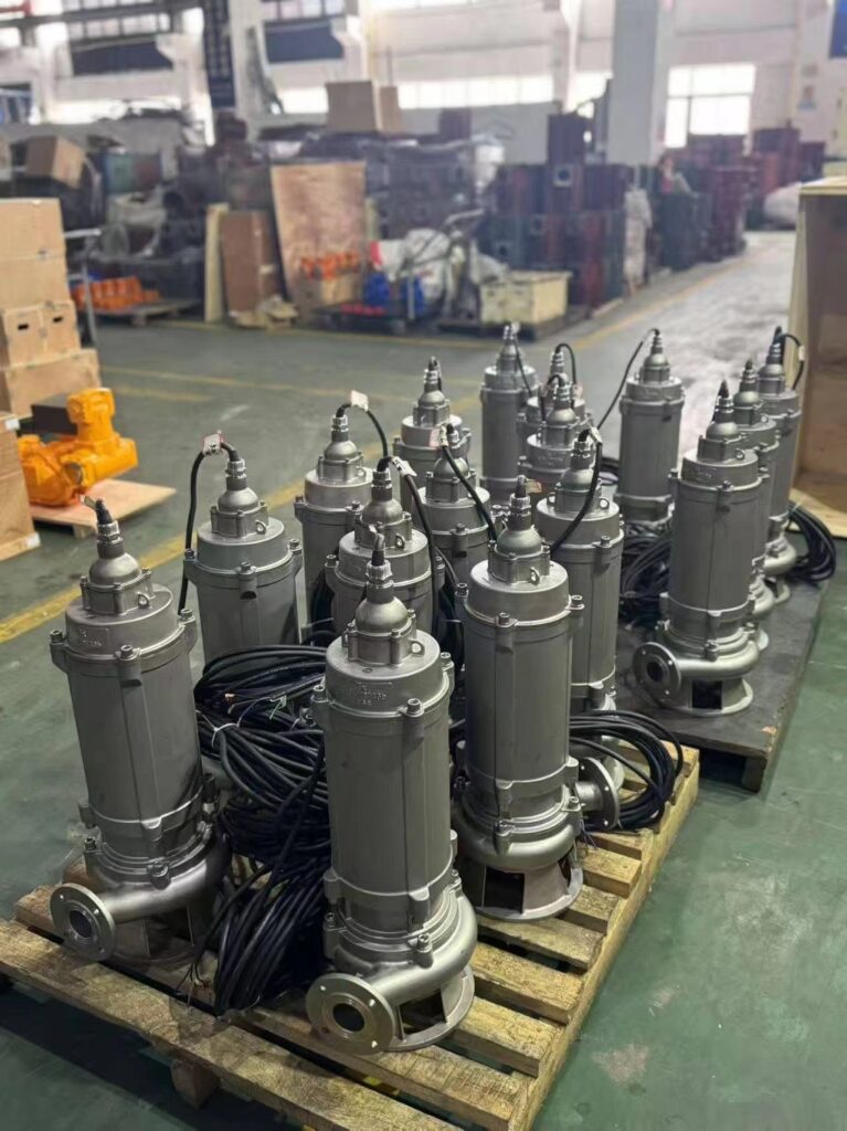 GNWQ stainless steel cutting sewage pump by Haquan